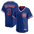 Friene C.Cubs #3 Alex Bregman Player Royal T-shirt Cooperstown Collection Limited Stitched Jerseys