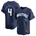 Friene C.Cubs #4 Pete Crow-Armstrong Player Navy City Connect Limited Home Stitched Jerseys