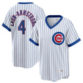 Friene C.Cubs #4 Pete Crow-Armstrong Player White T-shirt Cooperstown Collection Limited Stitched Jerseys
