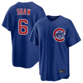 Friene C.Cubs #6 Matt Shaw Player Royal Home Game Stitched Jerseys