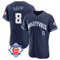 Friene C.Cubs #8 Ian Happ Player Navy City Connect 150th Anniversary Limited Elite Home Stitched Jerseys