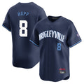 Friene C.Cubs #8 Ian Happ Player Navy City Connect Limited Home Stitched Jerseys
