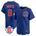 Friene C.Cubs #9 Miguel Amaya Player Royal 150th Anniversary Limited Home Stitched Jerseys