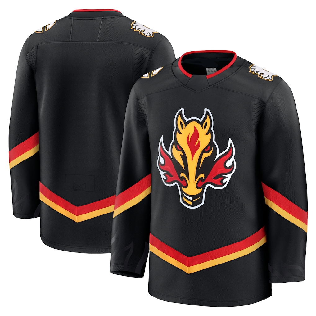 Friene C.Flames Black Alternate Premium Jerseys
