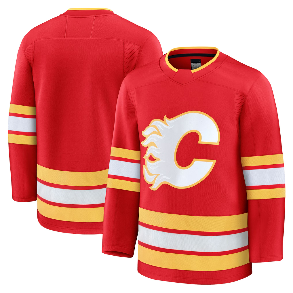 Friene C.Flames Red Home Premium Jerseys