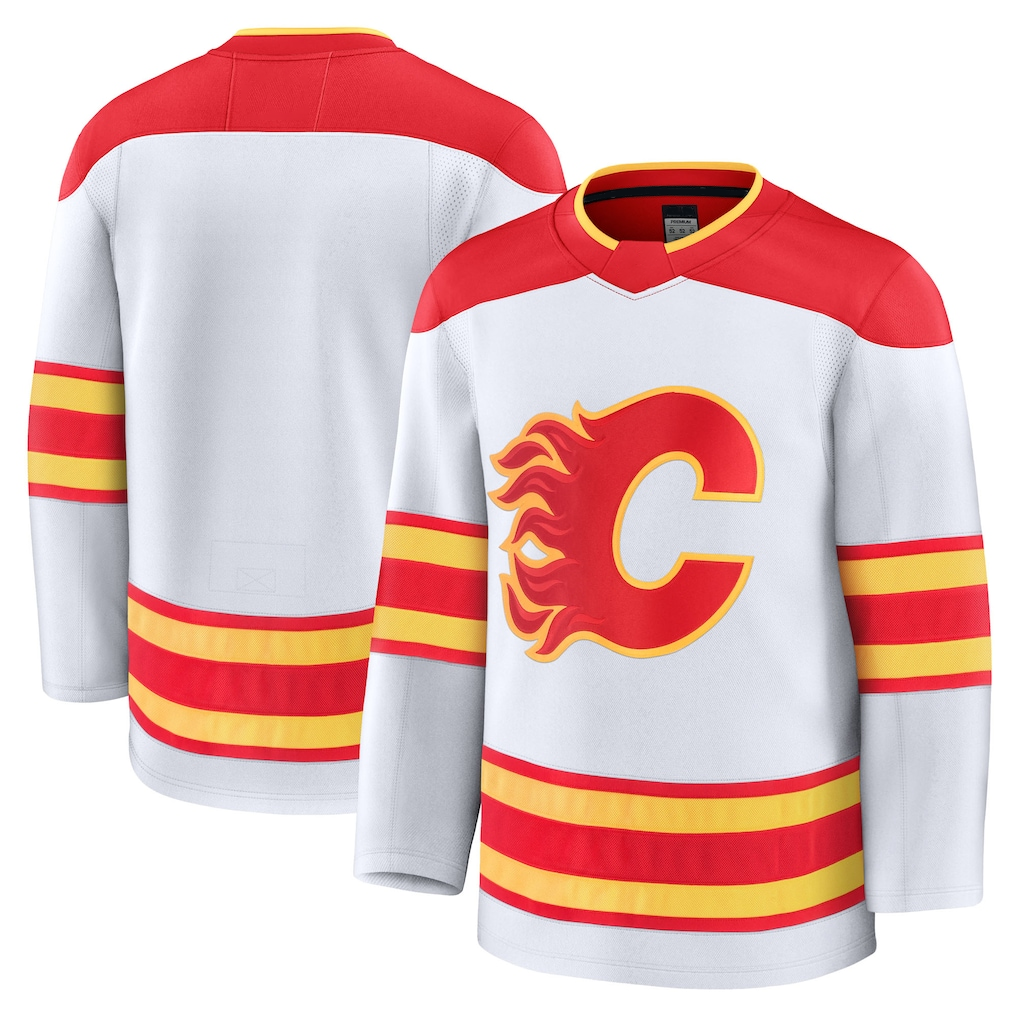 Friene C.Flames White Away Premium Jerseys