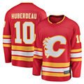 Friene C.Flames #10 Jonathan Huberdeau Red Home Premium Jerseys