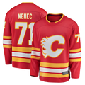 Friene C.Flames #71 Simon Nemec Red Home Breakaway Jerseys