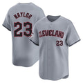 Friene C.Guardians #23 Bo Naylor Player Gray Road Limited Home Stitched Jerseys