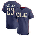 Friene C.Guardians #23 Bo Naylor Player Navy City Connect Limited Elite Home Stitched Jerseys