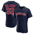 Friene C.Guardians #32 Gavin Williams Player Navy Limited Elite Home Stitched Jerseys