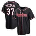 Friene C.Guardians #37 Travis Bazzana Player Black Fashion Out Home Game Stitched Jerseys