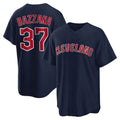 Friene C.Guardians #37 Travis Bazzana Player Navy Game Home Stitched Jerseys