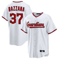 Friene C.Guardians #37 Travis Bazzana Player White Game Home Stitched Jerseys
