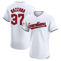 Friene C.Guardians #37 Travis Bazzana Player White Limited Elite Home Stitched Jerseys