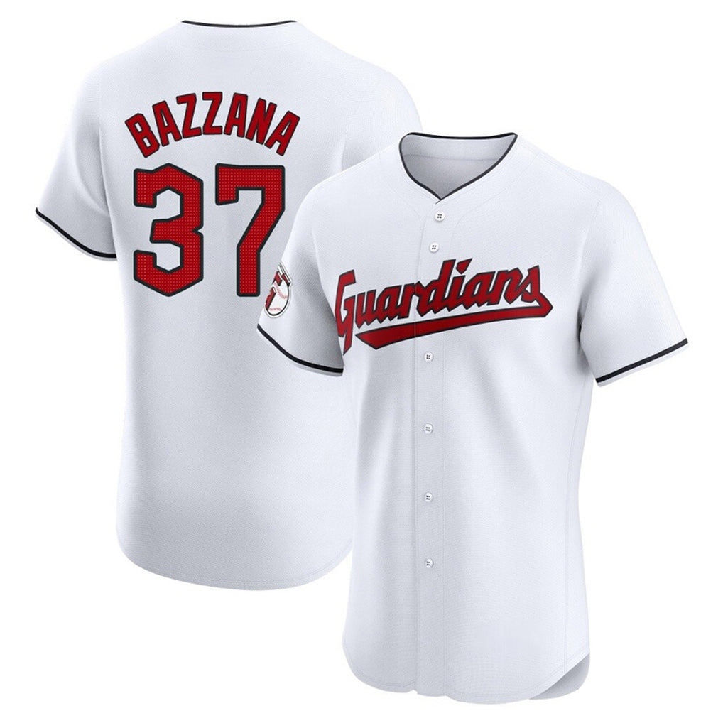 Friene C.Guardians #37 Travis Bazzana Player White Limited Elite Home Stitched Jerseys