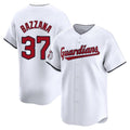 Friene C.Guardians #37 Travis Bazzana Player White Limited Home Stitched Jerseys