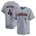 Friene C.Guardians #4 Brayan Rocchio Player Gray Road Limited Home Stitched Jerseys