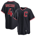 Friene C.Guardians #4 Brayan Rocchio Player Navy Home Game Stitched Jerseys