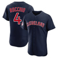 Friene C.Guardians #4 Brayan Rocchio Player Navy Limited Elite Home Stitched Jerseys