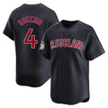 Friene C.Guardians #4 Brayan Rocchio Player Navy Limited Home Game Stitched Jerseys