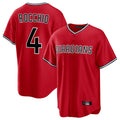 Friene C.Guardians #4 Brayan Rocchio Player Red Home Game Stitched Jerseys