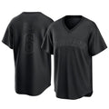 Friene C.Guardians #6 David Fry Player Black T-shirt Home Game Stitched Jerseys