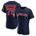Friene C.Guardians #75 Connor Brogdon Player Navy Limited Elite Home Stitched Jerseys