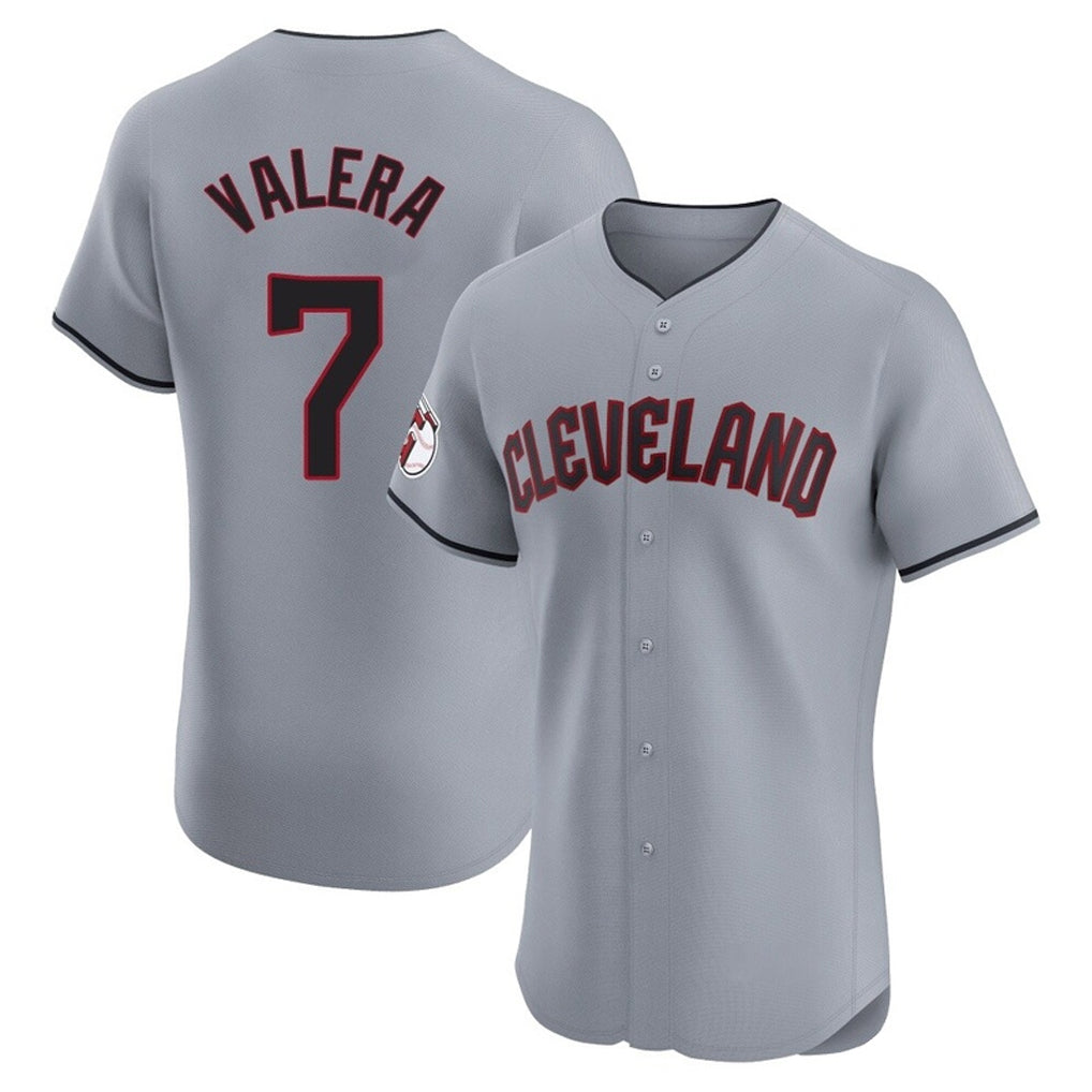 Friene C.Guardians #7 George Valera Player Gray Road Limited Elite Home Stitched Jerseys