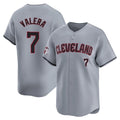 Friene C.Guardians #7 George Valera Player Gray Road Limited Home Stitched Jerseys