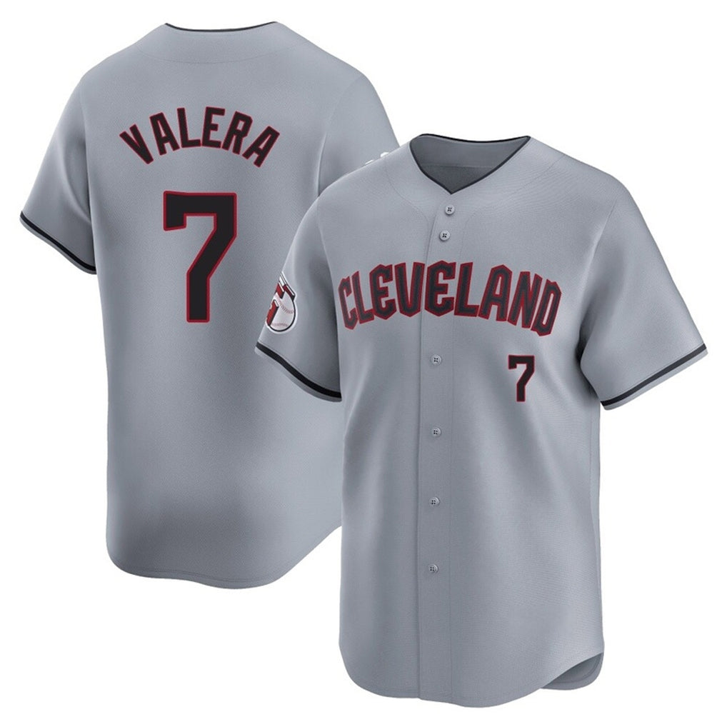 Friene C.Guardians #7 George Valera Player Gray Road Limited Home Stitched Jerseys