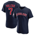 Friene C.Guardians #7 George Valera Player Navy Limited Elite Home Stitched Jerseys