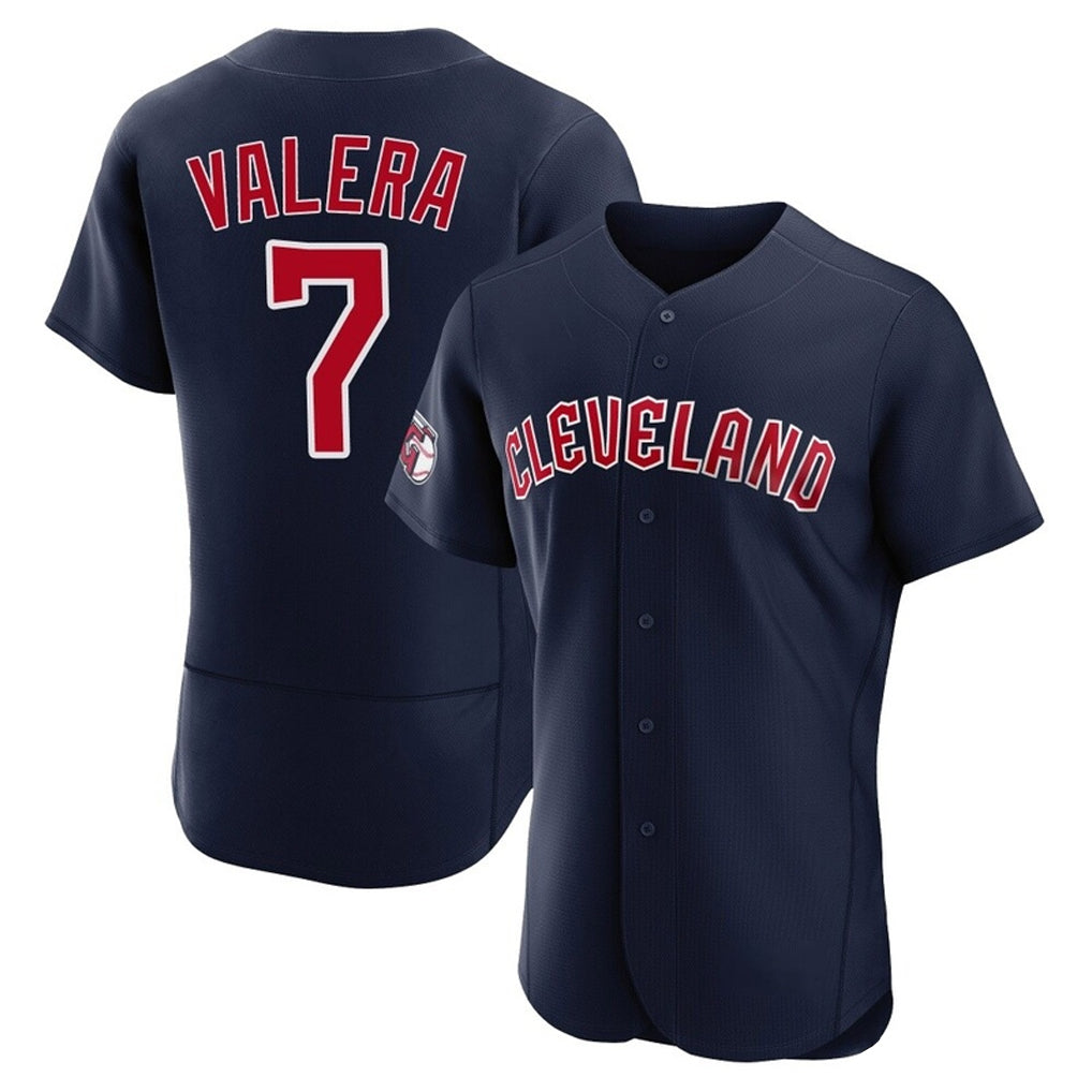 Friene C.Guardians #7 George Valera Player Navy Limited Elite Home Stitched Jerseys