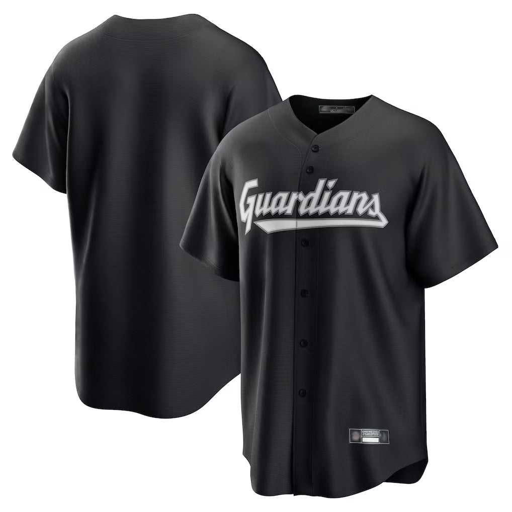 Friene C.Guardians ## Guardians Blank Player Black Home Game Stitched Jerseys
