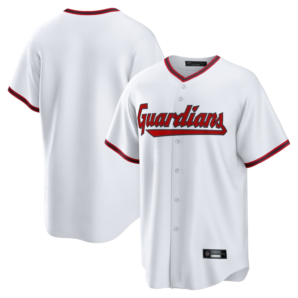 Friene C.Guardians ## Guardians Blank Player White Game Home Stitched Jerseys