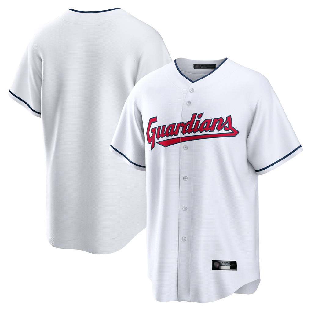 Friene C.Guardians ## Guardians Blank Player White Home Game Stitched Jerseys