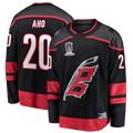 Friene C.Hurricanes #20 Sebastian Aho Black 2026 Stanley Cup Champions Home Breakaway Stitched Jerseys