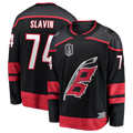 Friene C.Hurricanes #74 Jaccob Slavin Black 2026 Stanley Cup Final Home Breakaway Stitched Jerseys
