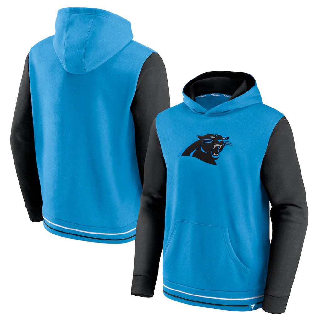 Friene C.Panthers Blue-Black Salute to Service Hoodies Limited Blank Player Stitched Jerseys
