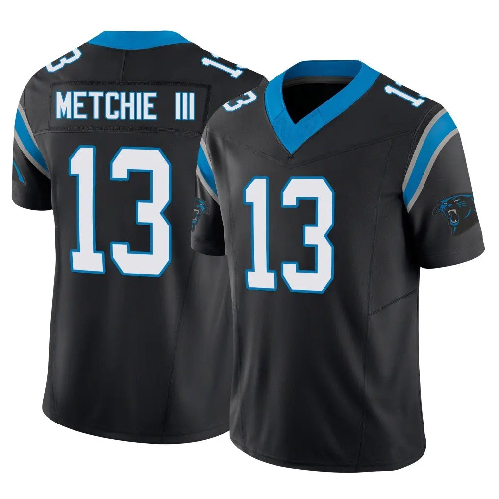 Friene C.Panthers #13 John Metchie III Player Black Vapor F.U.S.E. Limited Home Game Stitched Jerseys