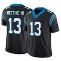 Friene C.Panthers #13 John Metchie III Player Black Vapor F.U.S.E. Limited Home Game Stitched Jerseys