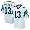 Friene C.Panthers #13 John Metchie III Player White Game Stitched Jerseys