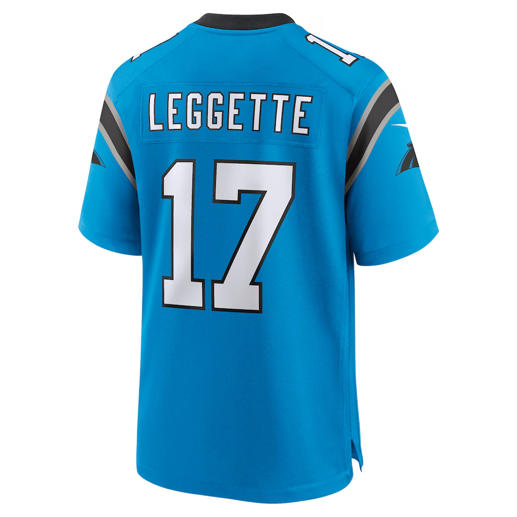 Friene C.Panthers #17 Xavier Legette Blue Alternate Game Stitched Jerseys