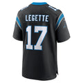 Friene C.Panthers #17 Xavier Legette Player Black Home Game Stitched Jerseys