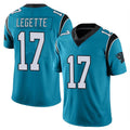 Friene C.Panthers #17 Xavier Legette Player Blue Vapor Untouchable Limited Game Stitched Jerseys