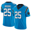 Friene C.Panthers #25 Jonathon Brooks Player Blue Vapor F.U.S.E. Limited Home Game Stitched Jerseys