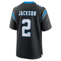 Friene C.Panthers #2 Mike Jackson Player Black Home Game Stitched Jerseys