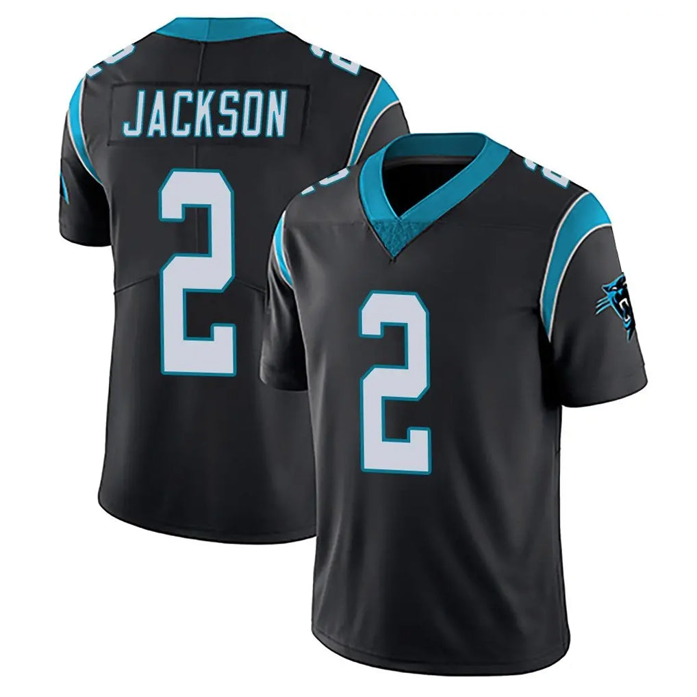 Friene C.Panthers #2 Mike Jackson Player Black Vapor Untouchable Limited Game Stitched Jerseys