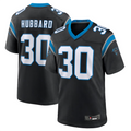 Friene C.Panthers #30 Chuba Hubbard Player Black Team Game Stitched Jerseys