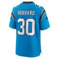 Friene C.Panthers #30 Chuba Hubbard Player Blue Home Game Stitched Jerseys